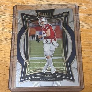 2024 Select Concourse Drake Maye Rookie Card New England Patriots Super Bowl